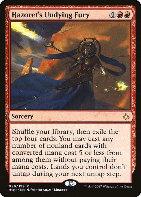 Hazoret's Undying Fury card image