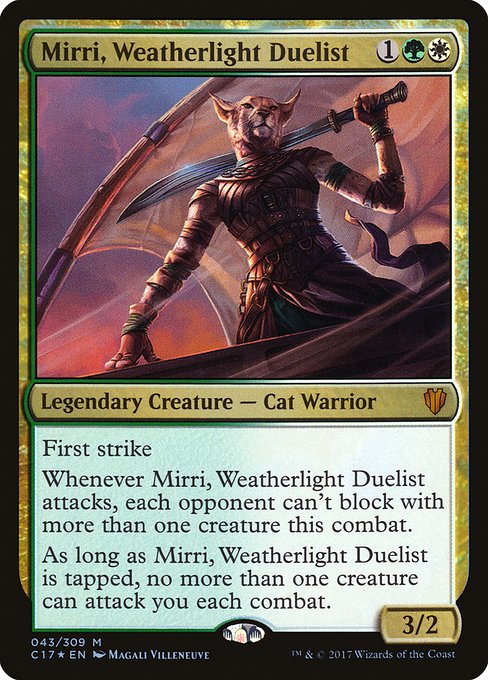 Mirri, Weatherlight Duelist (Commander 2017 #43)