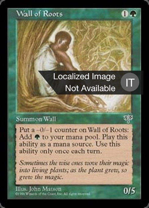 Wall of Roots (Mirage #253)
