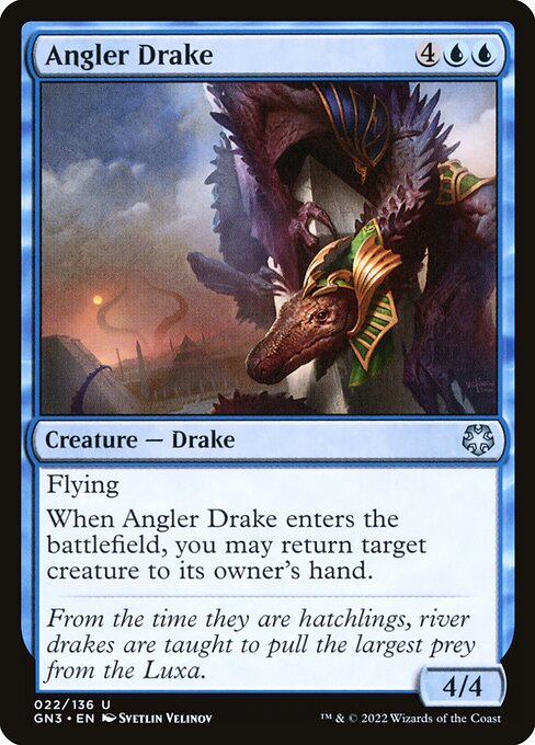 Drakôn pêcheur|Angler Drake