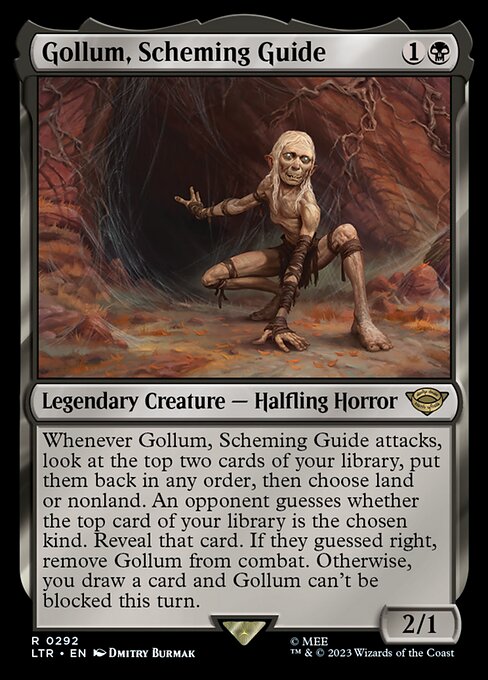 Gollum, Scheming Guide (ltr) 292