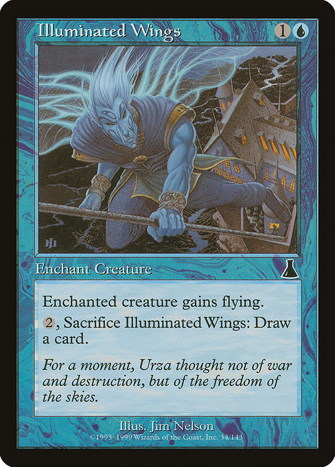 Illuminated Wings card image