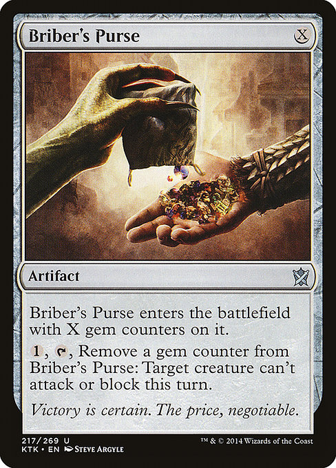 Briber's Purse (Khans of Tarkir #217)