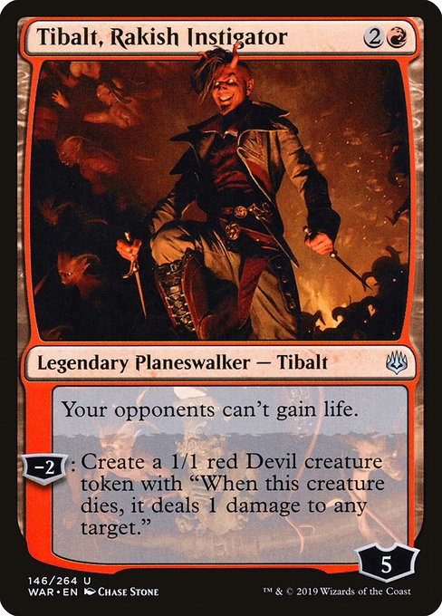 Tibalt, Rakish Instigator (war) 146