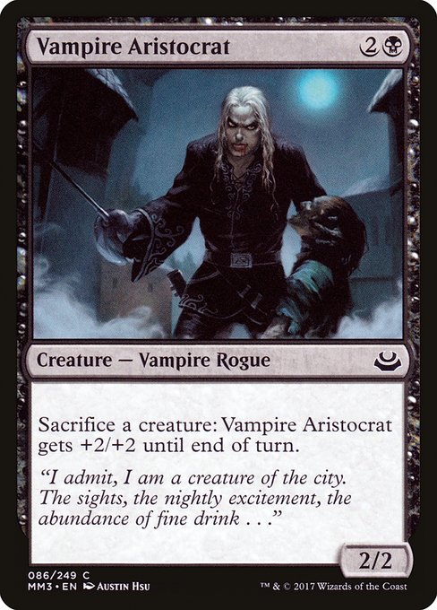 Vampire Aristocrat (Modern Masters 2017 #86)