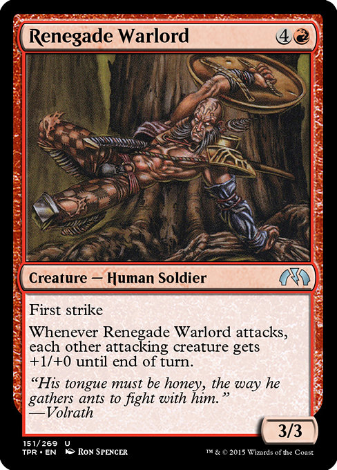 Renegade Warlord (Tempest Remastered #151)