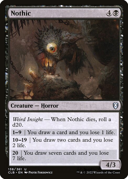 Nothic card image