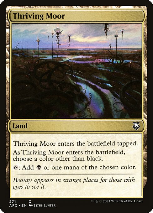 Thriving Moor (Forgotten Realms Commander #271)