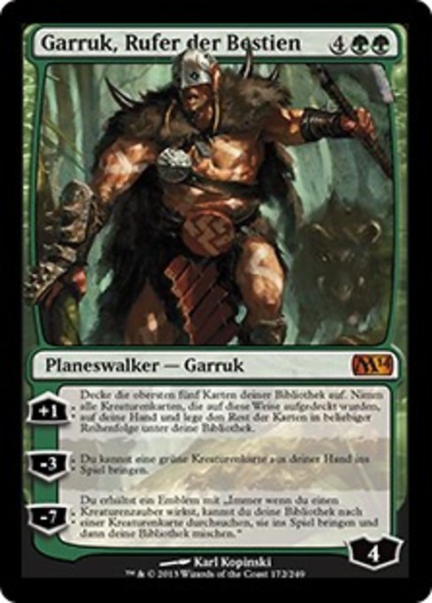 Garruk, Caller of Beasts (Magic 2014 #172)