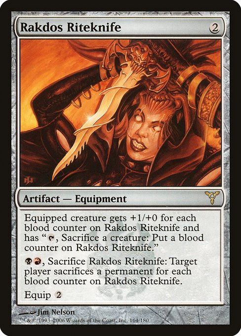 Rakdos Riteknife (Dissension #164)