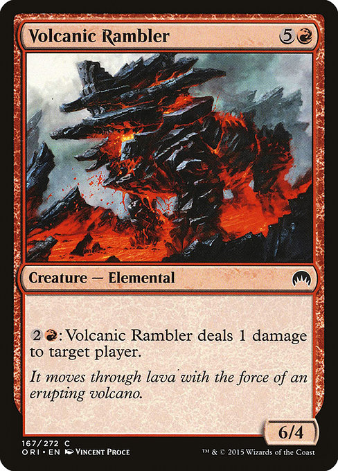 Volcanic Rambler card image