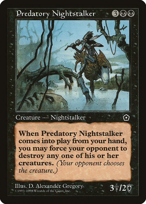 Predatory Nightstalker card image