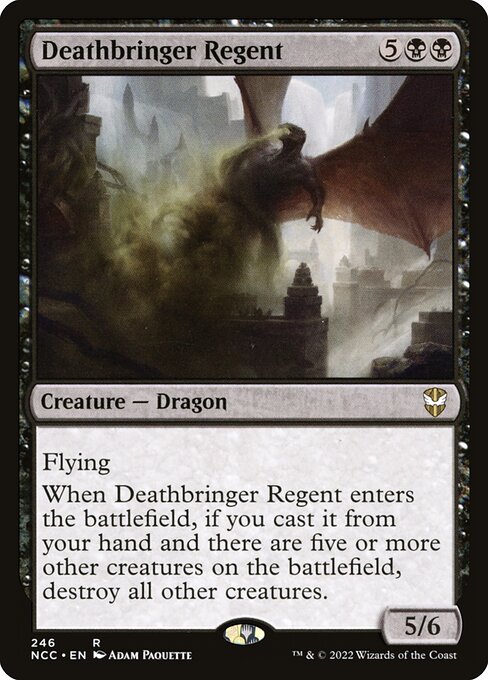 Deathbringer Regent (New Capenna Commander #246)