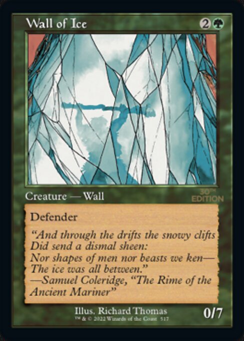 Wall of Ice (30th Anniversary Edition #517)