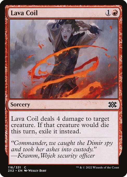 Lava Coil (Double Masters 2022 #116)