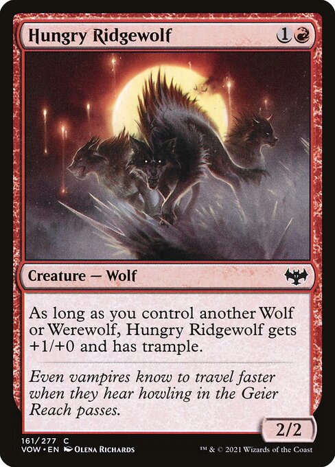 Hungry Ridgewolf card image