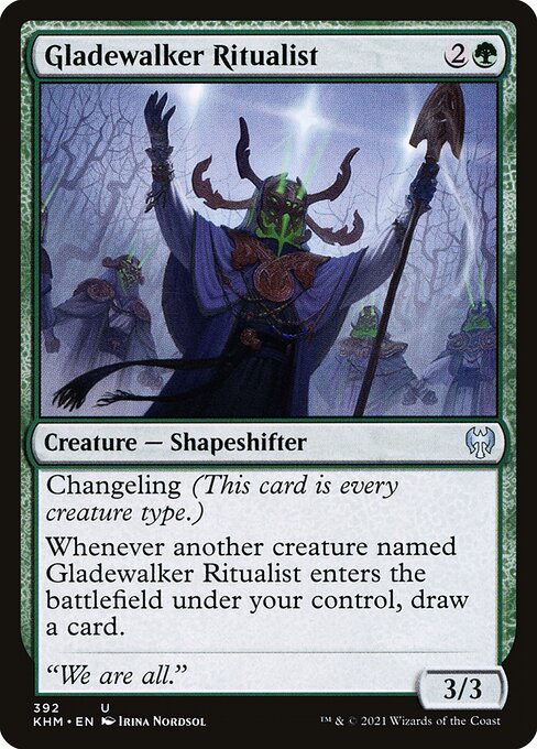 Gladewalker Ritualist card image