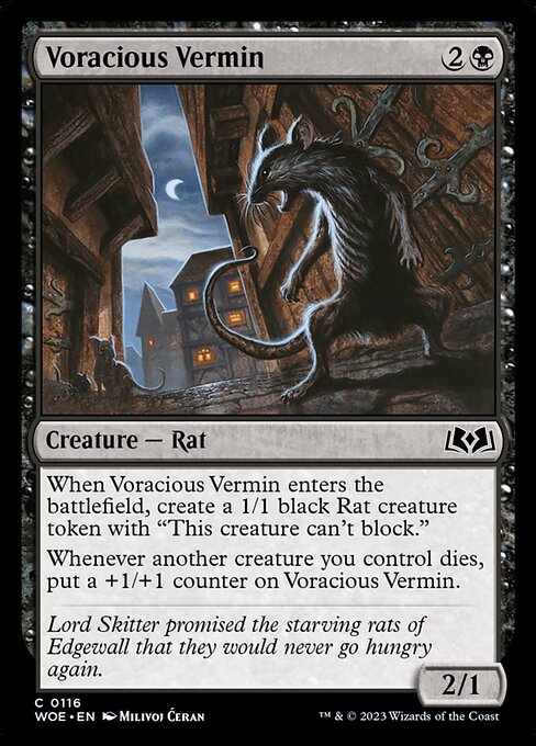 Voracious Vermin (Wilds of Eldraine #116)
