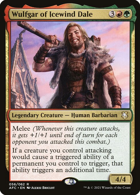 Wulfgar of Icewind Dale (afc) 56 Wulfgar of Icewind Dale (afc) 56