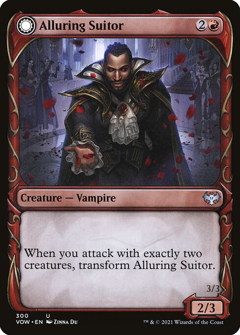 Alluring Suitor // Deadly Dancer card image