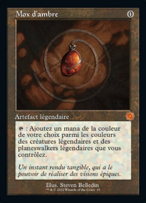 Mox Amber (The Brothers' War Retro Artifacts #35)