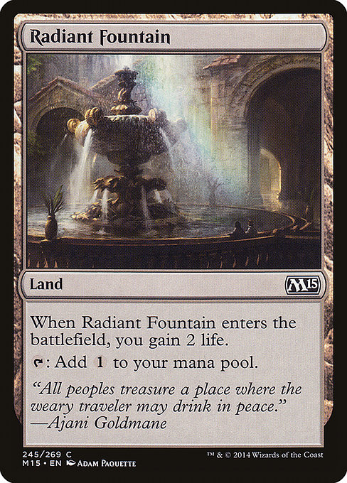 Radiant Fountain (Magic 2015 #245)
