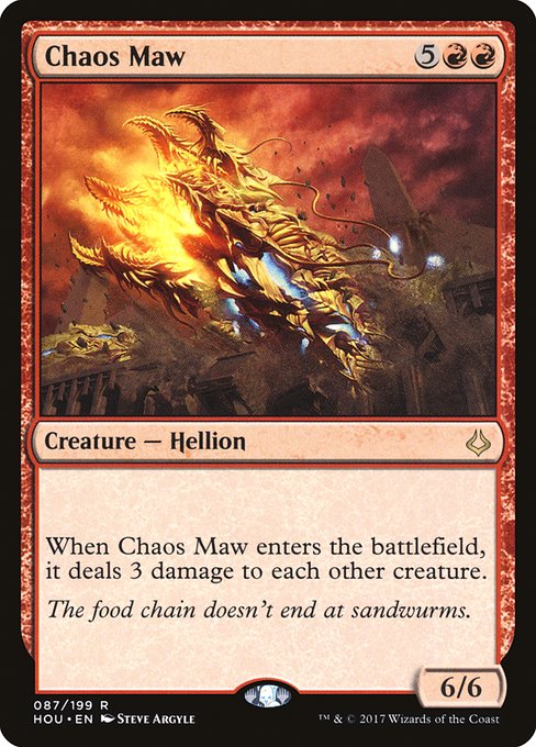 Chaos Maw card image