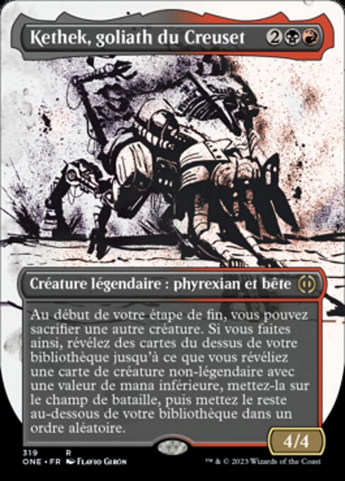 Kethek, Crucible Goliath (Phyrexia: All Will Be One #319)