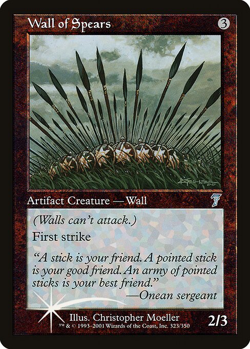 Wall of Spears card image