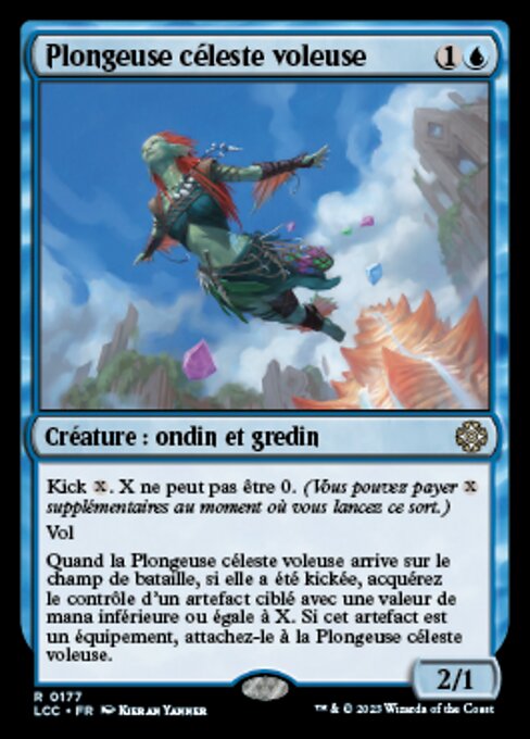 Thieving Skydiver (The Lost Caverns of Ixalan Commander #177)