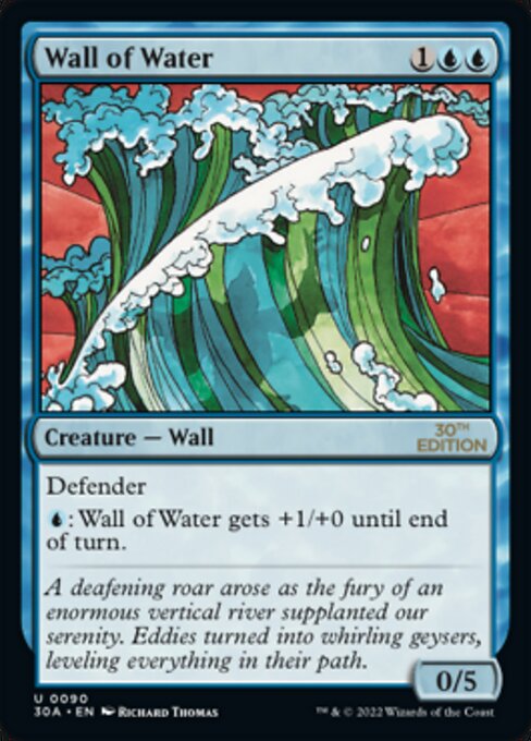 Wall of Water (30th Anniversary Edition #90)