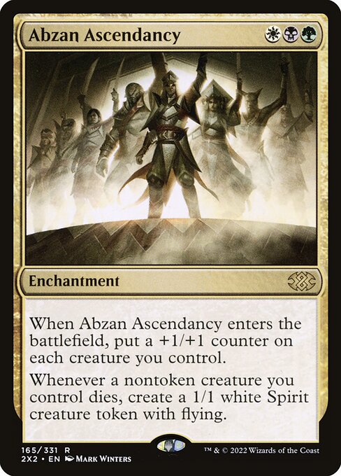 Abzan Ascendancy (Double Masters 2022 #165)