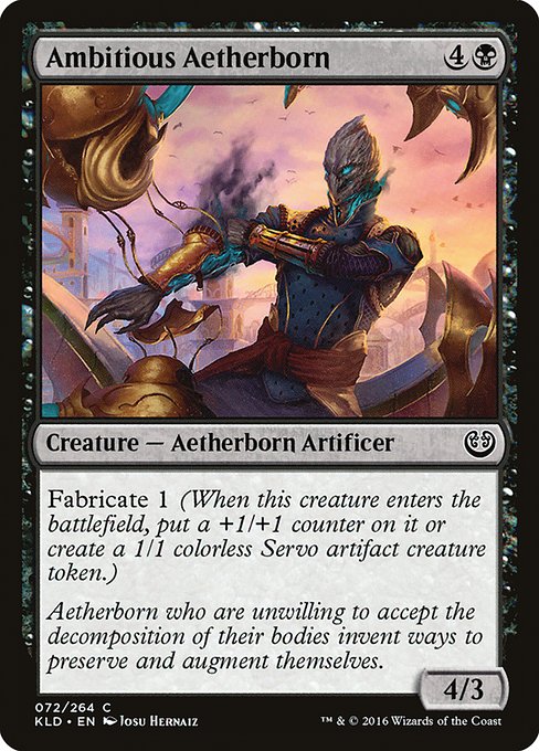 Ambitious Aetherborn (Kaladesh #72)