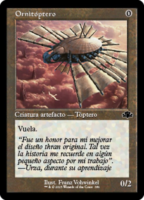 Ornithopter (Dominaria Remastered #386)