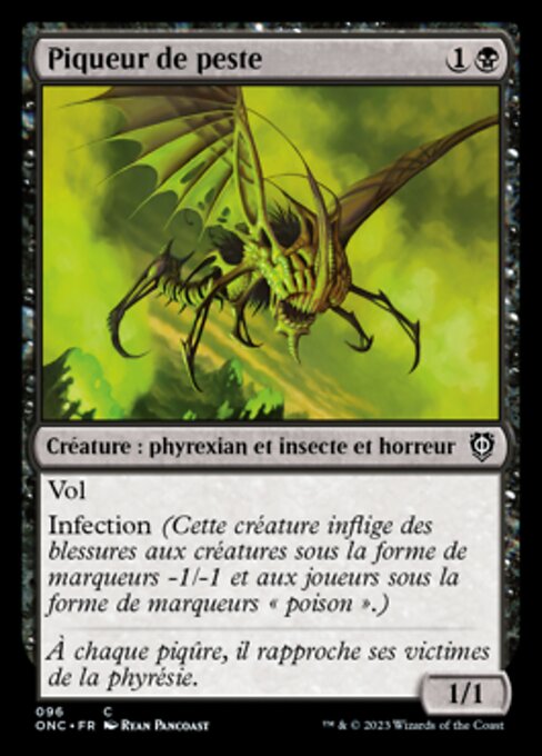 Plague Stinger (Phyrexia: All Will Be One Commander #96)