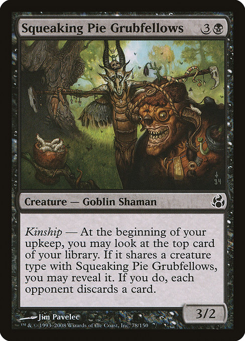 Squeaking Pie Grubfellows card image