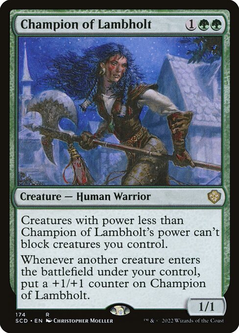 Champion of Lambholt (Starter Commander Decks #174)
