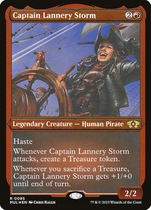 Captain Lannery Storm (Multiverse Legends #85)
