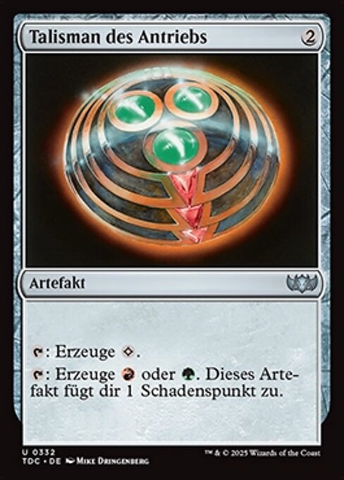 Talisman des Antriebs