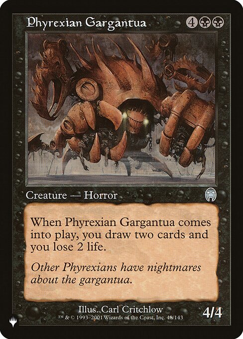 Gargantua phyrexian (The List)