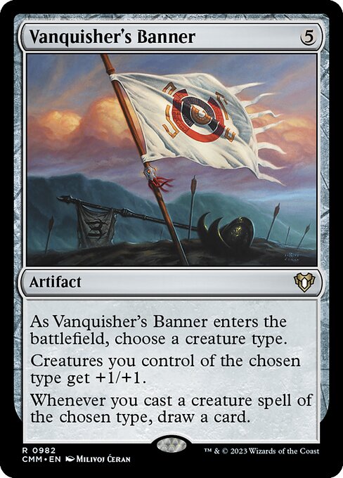 Vanquisher's Banner (Commander Masters #982)