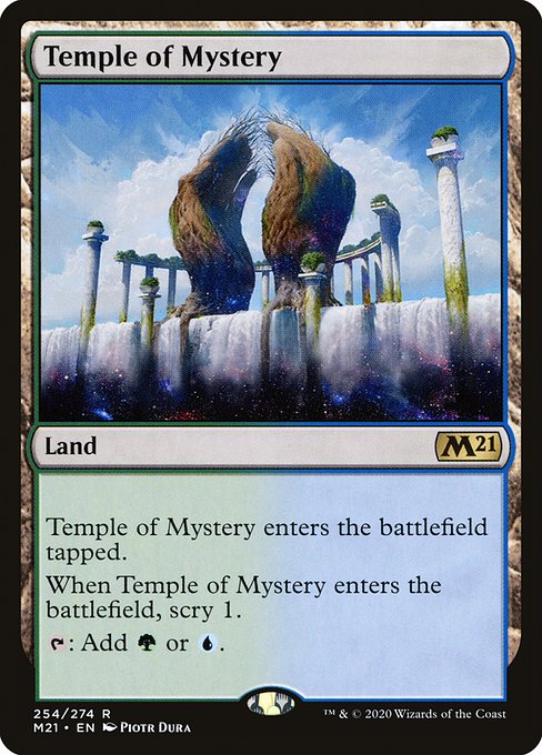 Temple of Mystery (Core Set 2021 #254)
