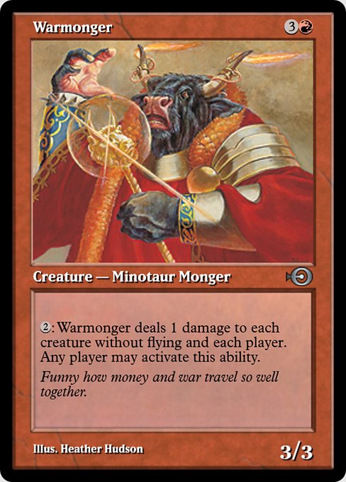 Warmonger (Magic Online Promos #36152)