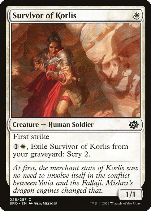 Survivor of Korlis card image