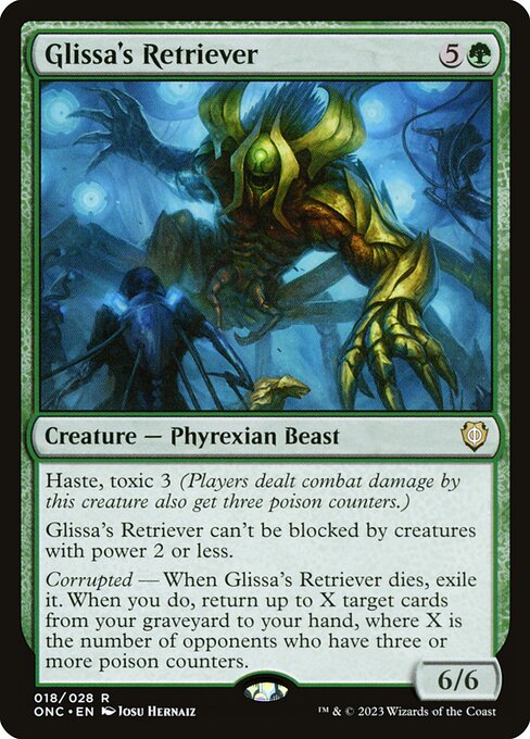 Glissa's Retriever (Phyrexia: All Will Be One Commander #18)