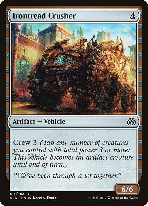 Irontread Crusher (Aether Revolt #161)