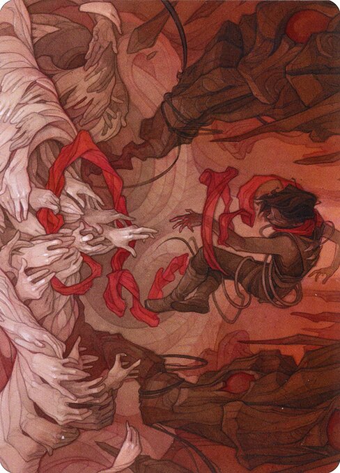 Thwart the Grave // Thwart the Grave (Zendikar Rising Art Series #64)
