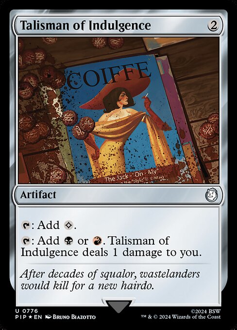 Talisman of Indulgence card image