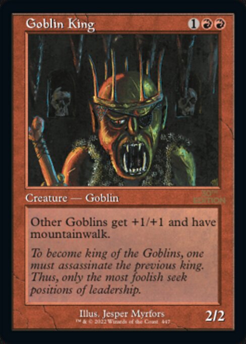 Goblin King (30th Anniversary Edition #447)