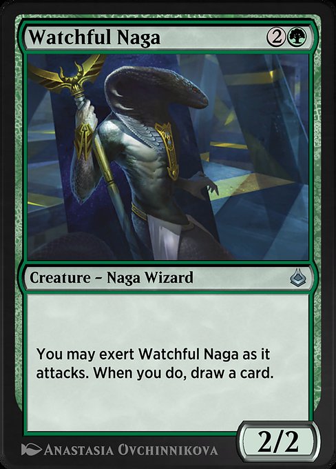 Watchful Naga (Amonkhet Remastered #225)